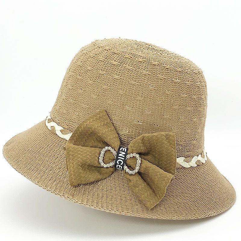 Sommer Damen Dünner Sonnenschutzhut für Mittelalte und Ältere Im Sommer