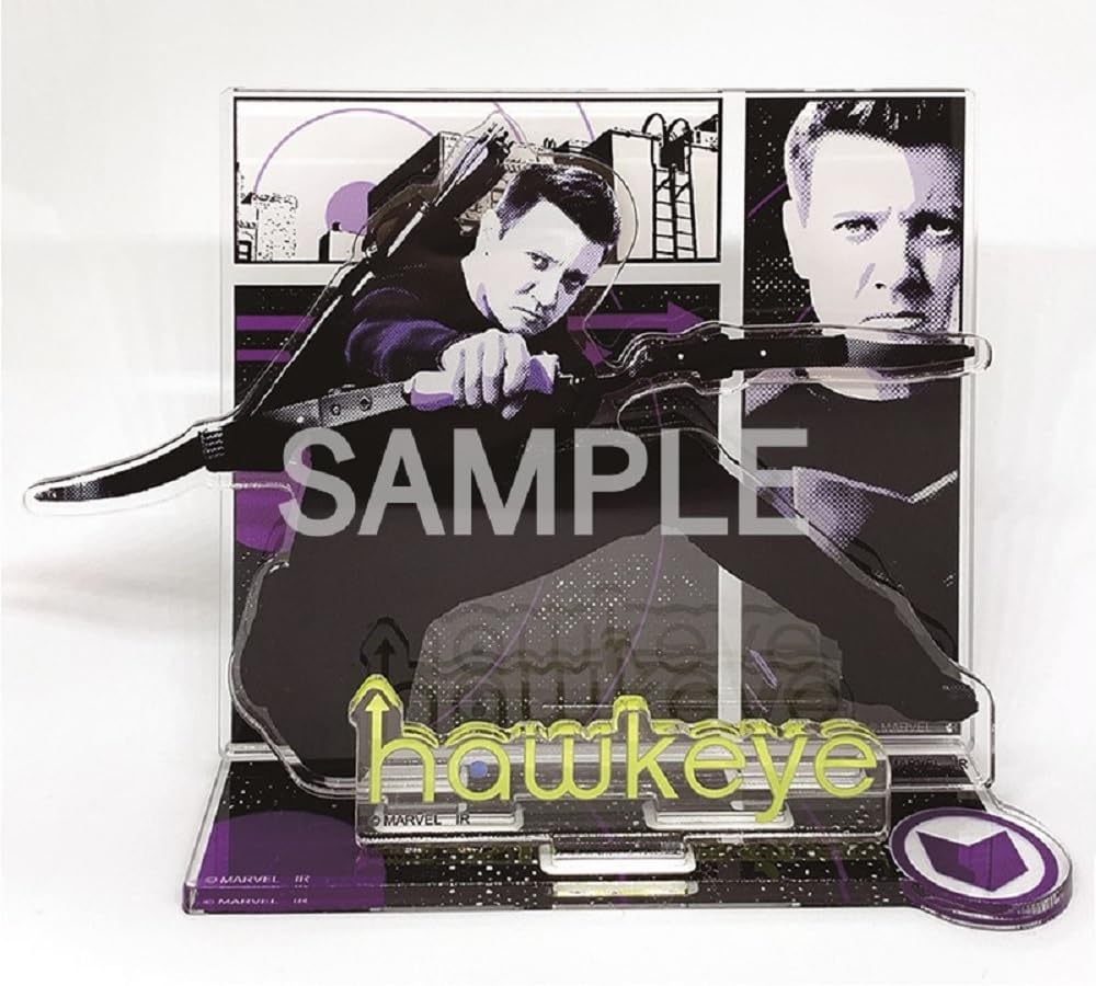 Hawkeye 4K UHD Edition Steelbook Includes Acrylic Diorama Stand and Clear File Collector's (Limited Edition) [Blu-ray] Double-Pocket