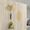 Nordic Wall Hooks for Hanging Clothes No-punch Wall Hanger Coat Key Hook Iron Art Wall Decorations Creative Home Storage