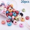 10/20/30pcs Resin European Large Hole Bead AB Color Decorative Bead Spaced Bead Pendant Bracelet Jewelry Making 14x9.5mm