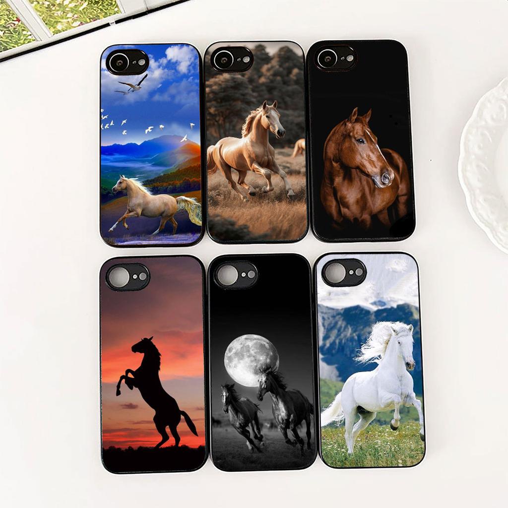 Cover for Samsung Galaxy S10 S8 S9 Plus A33 A34 A31 70 A71 A72 Note 20 9 8 S10E Casing Phone Case Running Wild Horse Wallpaper