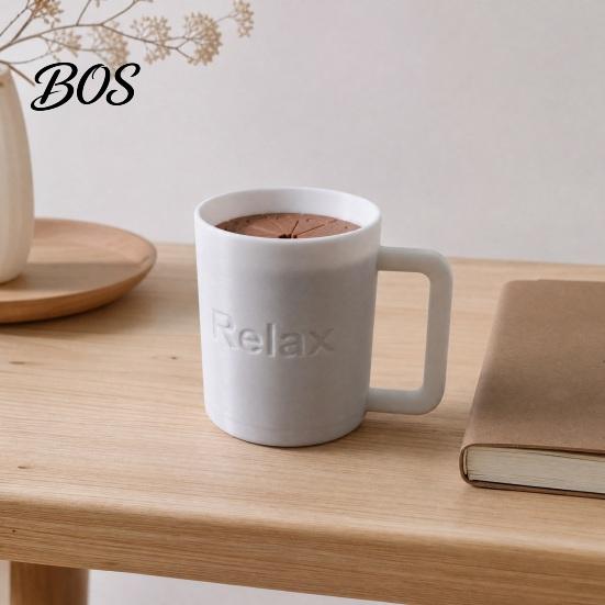 Realistische Kaffeefleck-Dekoration 3D-gedruckter Becher Fidget, Schreibtisch-Spirale Stressabbau Sensorisches Streichspielzeug Spielzeug, Geschenk für Erwachsene Büro Zuhause Liebhaber,