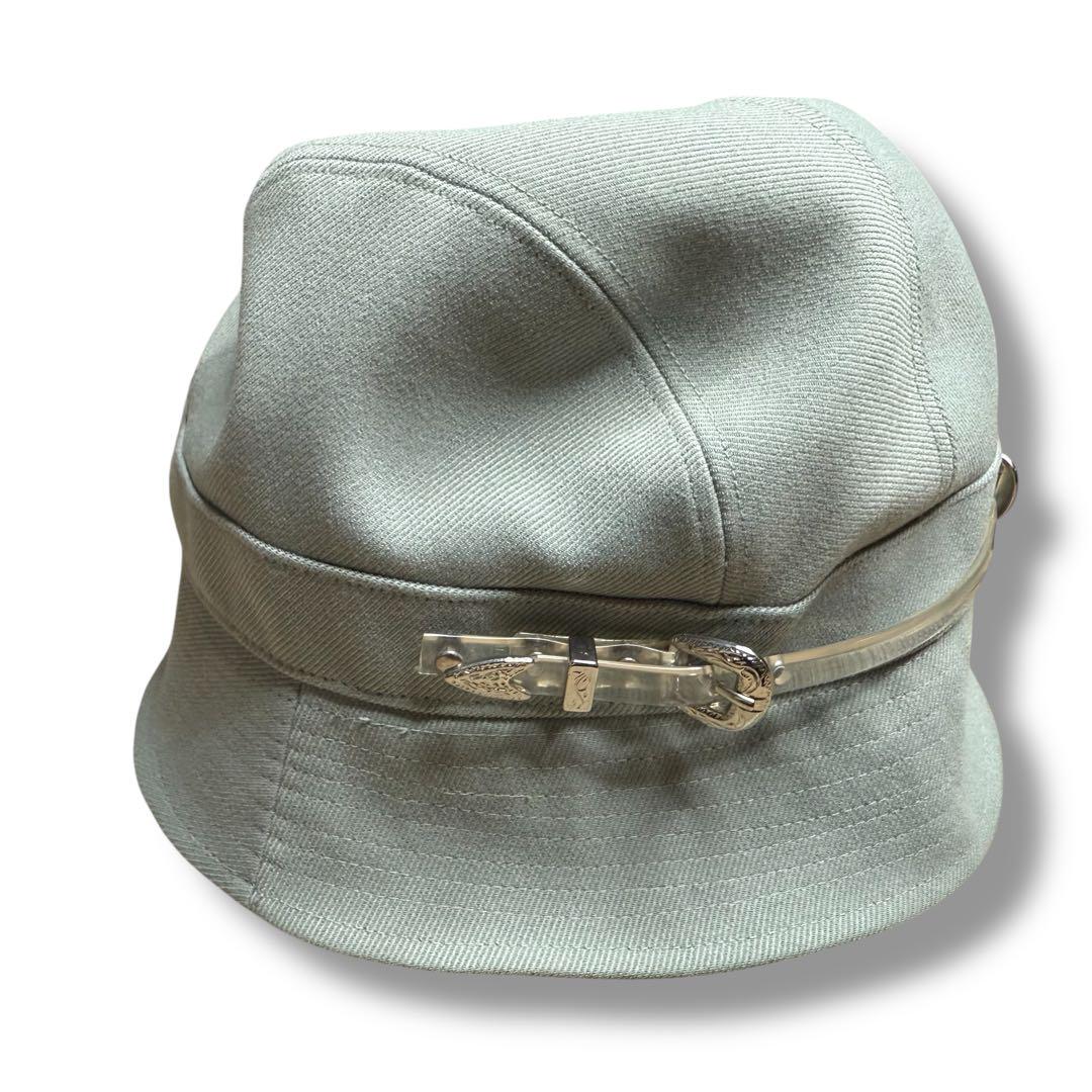 

[Б/У] CA4LA Сделано в Японии Панама, Ковбойская шляпа, Мятно-зеленый