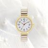 Fieldwork Analog Watch with Bellows Stainless Maruru White Women's Strap, Steel, White, YM118-1,