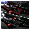For Opel Corsa E X15 2015 2016 2017 2018  LHD RHD Real Soft Carbon Fiber Car Gear Shift Handbrake Frame Trim Sticker