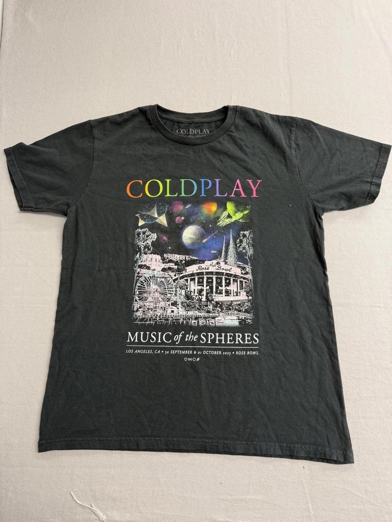 Coldplay Tour T-shirt - ALbum Music of the Spheres LA Show M