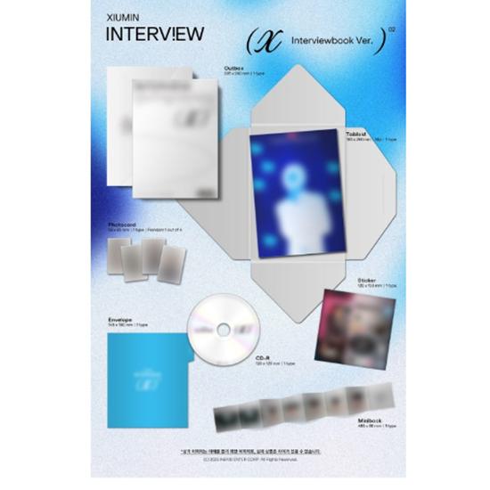 XIUMIN (EXO) - Interview X (Interviewbook Ver.)  - Release date  2025-03-10