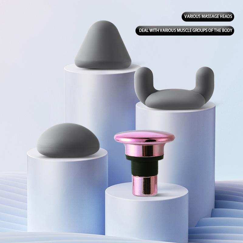 New Massage Gun Brushless Motor Percussion Deep Tissues Electric Handheld Portable Massager Relaxation Relief Body Muscle