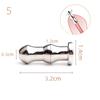 Male Urethral Sounds Dilator Stainless Steel Urethral Sounding Tripe Beads Penis Plug for Men Urethra Stimulate Sex Toys Sexshop