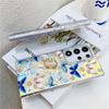 Fashion Ring Holder Butterfly Raser Electroplated Phone Case for Samsung S24 S23 FE S22 Ultra A55 A35 A25 A15 A54 A14 A34