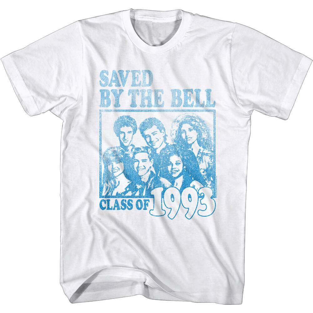 Saved by the Bell Faded Class of 1993 Yearbook Photo Men T Shirt Vintage Group XXXXL