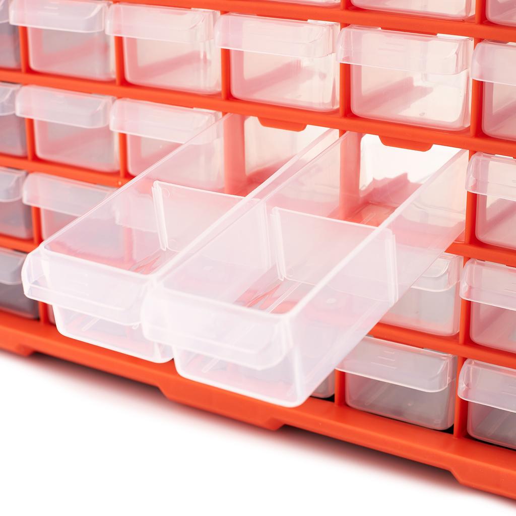 Organizer Warsztatowy 60 Szufladek (13,8X4,8X3,4Cm) K-504