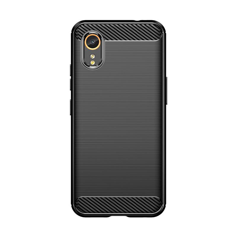 Для Samsung Galaxy Xcover7 Чехлы для Galaxy Xcover7 Чехол резиновый силиконовый противоскользящий Fundas Задняя крышка телефона для Galaxy Xcover7 For Galaxy Xcover7 чёрный