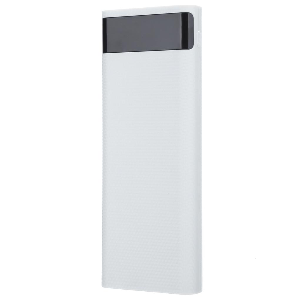 Quick Charge Version 8x18650 Power Bank Case USB DIY Kit Shell Battery Holder Charging BoxWhite