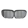 Gloss Black Front Bumper Grille Grill Fit BMW G05 LCI X5 2024+ Single Line