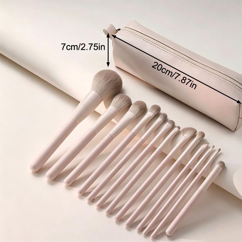 Beginner Makeup Brush Set 7-13Pcs Foundation Brush Concealer Eyeshadow Makeup Brush Cosmetic Makeup Beauty Tool