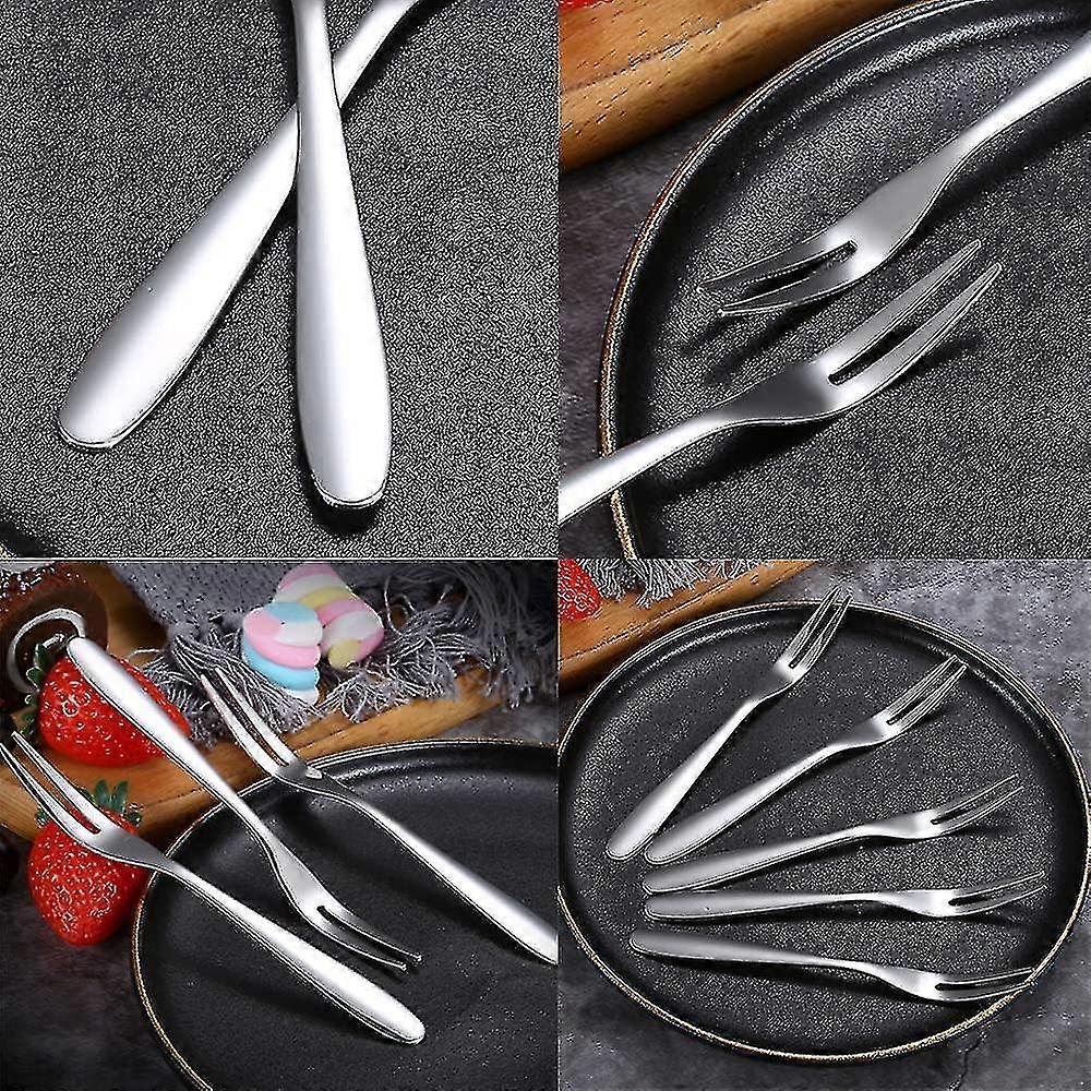 20 Pieces Fork, Table Fork, Dessert Fork, Fruit Fork, Cake Fork, For Fruit Fork Less