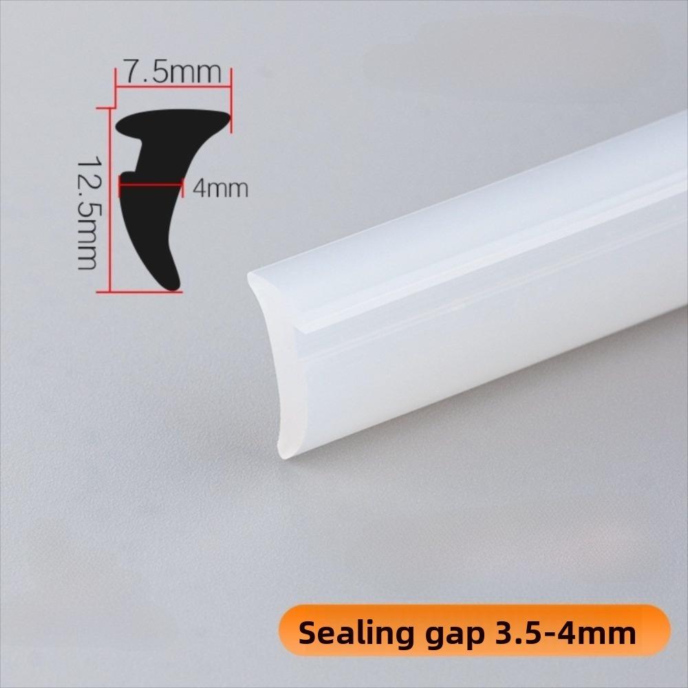 10metrů/sada Těsnicí lišta typu drážky pro dveře a okna Vyplňte drážku na karty