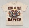 Time To Get Basted T- Shirt Funny Thanksgiving Turkey Meme Unisex Graphic  Shirt