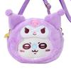 Sanrio Chiikawa Pochette Polyester and PU Ages 3 and 536369 (Flying Squirrel) Kuromi, Leather, Up,