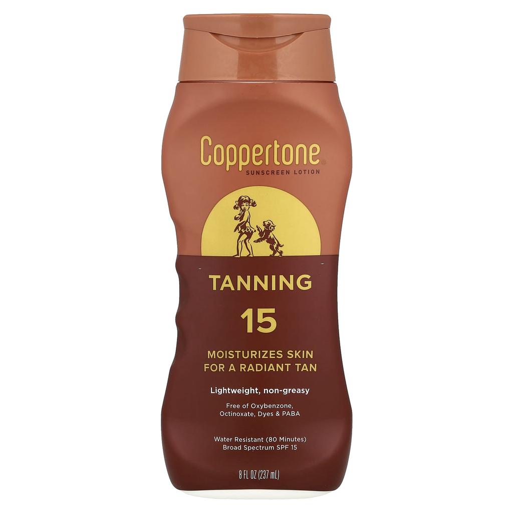 Tanning Sunscreen Lotion, Spf 15, 237Ml (8 Fl Oz)