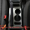 For Volkswagen VW T-Cross 2018-2026 2026 2026 LHD Center Water Cup Holder Panel Decorative Frame Cover Trim Sticker Steel Acc.