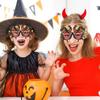 Sequined Halloween Eyewear Ghost/pumpkin/spider Pattern Halloween Selfie Props  Performance