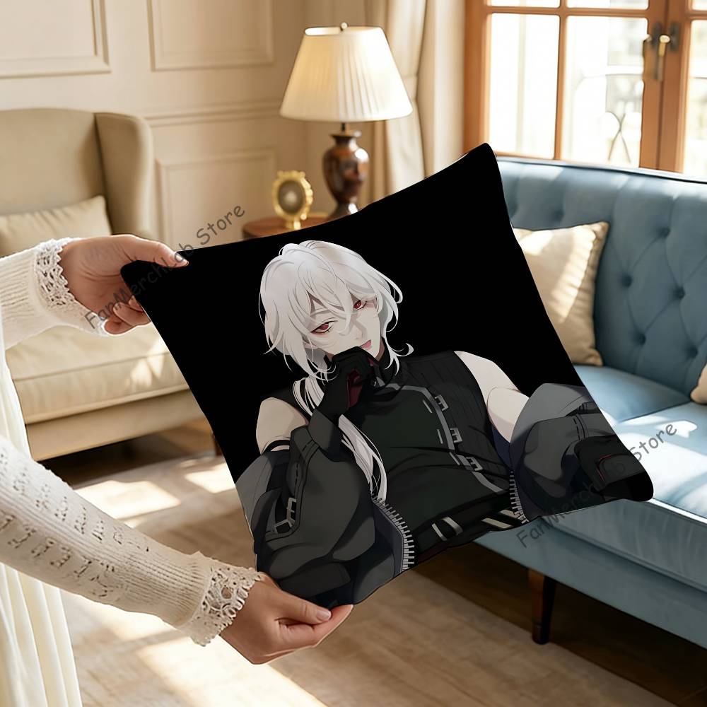 

Game A DDateS with DDeath Pillowcase Pillowslip Cushion Plush Boys Girls Cartoon Anime Kawaii Decoration Kids Birthday Gifts 30x30cm