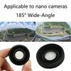 Portable High Definition Wide Angle Camera Lens 185Degree FOV Durability Opticals Glass Construction Filming Gear