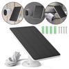 4W/6W 5V Solar Panel Charger IP65 Weatherproof Adjustable Wall Mount W/ 9.8ft Charging Cable for Arlo Pro 5S/4/3 4