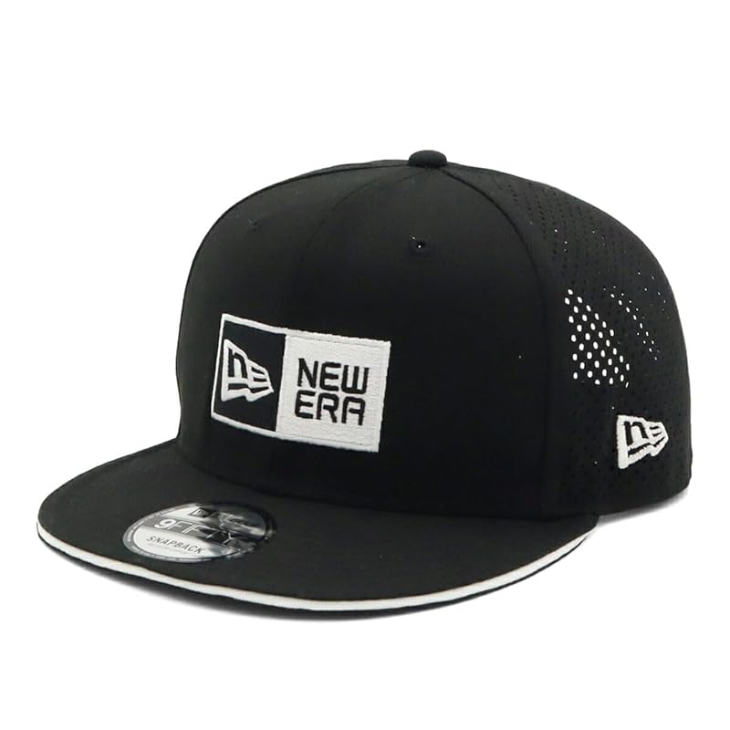 

[New Era] golf cap 9FIFTY Punching processing black M/L GF 950 BOX LOGO LASER P BLK 14409961 NER36G7163