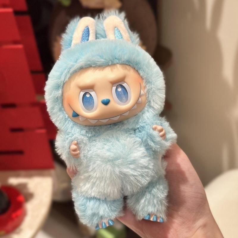 Pop Mart Labubu 3.0, The Third Generation of Labubu, A High-energy Vinyl Face Plush Pendant with A Macaron