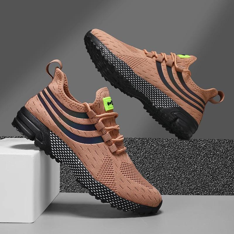 Men'S Sneakers Mesh Breathable Casual Shoes Light Soft Soled Running Shoes For Men Summer New Unisex Jogging Tenis Walking Shoes