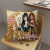 Cute BBratz DDoll Cushion Cover Polyester Sofa Cushions Decorative Throw Pillows Home Decoration Pillowcover