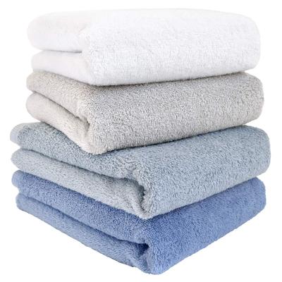 Hiorie Large Face Made In Hotel Set of 4 Bath Assorted 4 Solid Instant Small Towel Cotton from 18 Senshu Towels Towels, Japan, Style, [Replaces