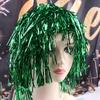 Funny Foil Tinsel Wigs Glitter Shiny Party Wig Hair Accessories Halloween Colored Wig