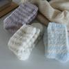 2024 Winter Soft And Warm Thickened Floor Socks Lamb Wool Sleep Socks Home Women'S Socks Striped Medium Tube Socks