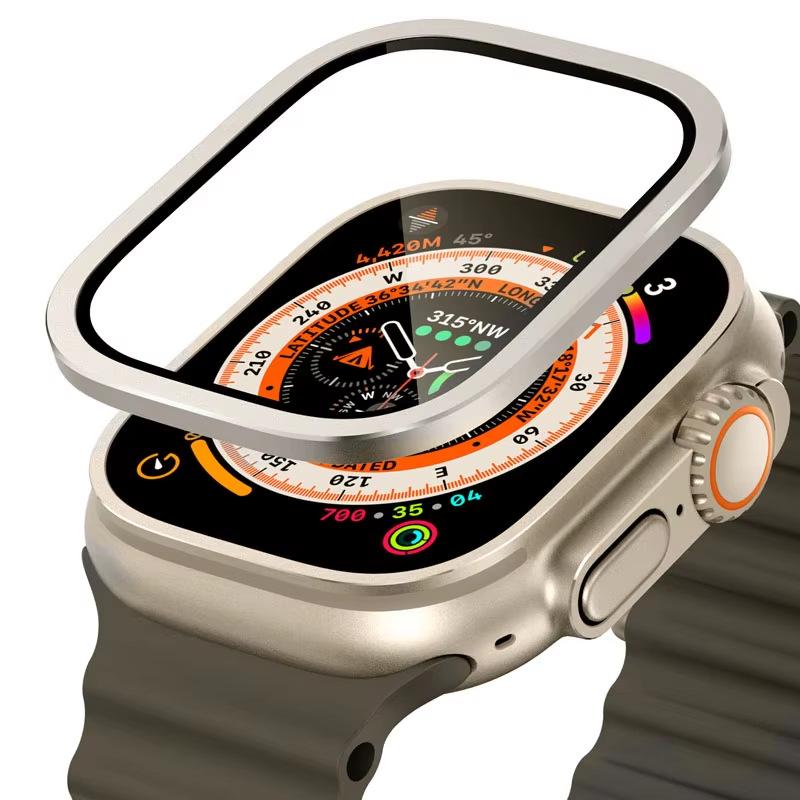 

Apple Watch Ultra Zinc Alloy Screen Protector Film For Apple Watch Ultra звездного света