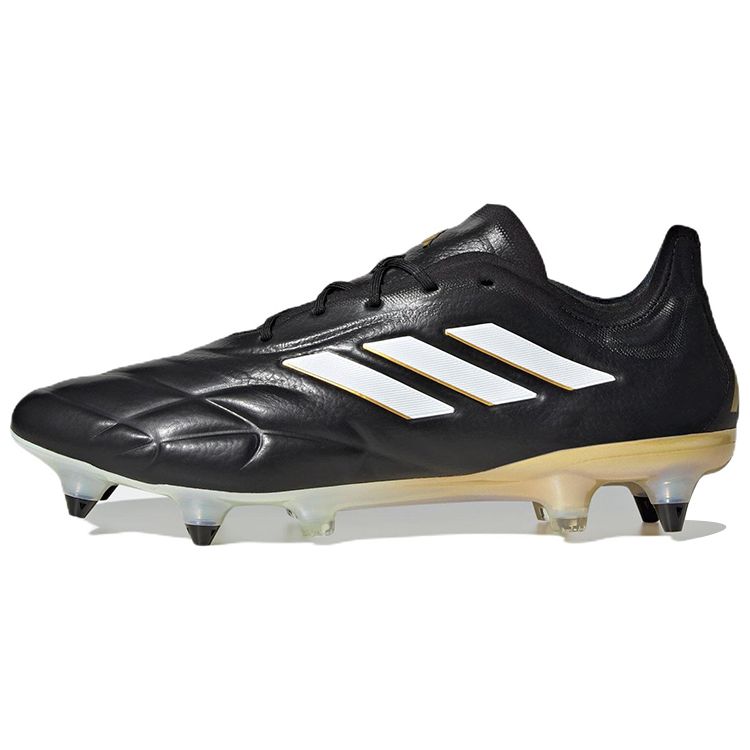 

Adidas Copa Pure.1 SG Soft Ground Soccer Shoes Men Soccer Shoes Black White Gold HP9811 39⅓