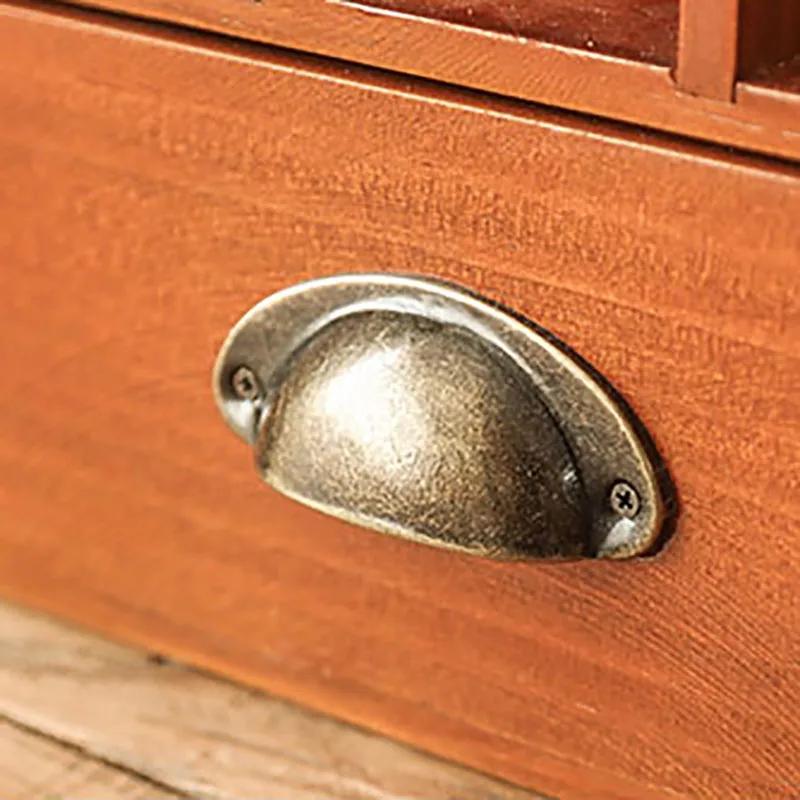 Desktop Storage Box Frame Document Stationery Desk Book Storages Frames Household Drawer Wooden Home Decoration