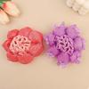 New Child Bowknot Pearl Hair Net Elastic Solid Color Non-Slip Lace Hair Bun for Girl Women Snood Net Hair Accessories