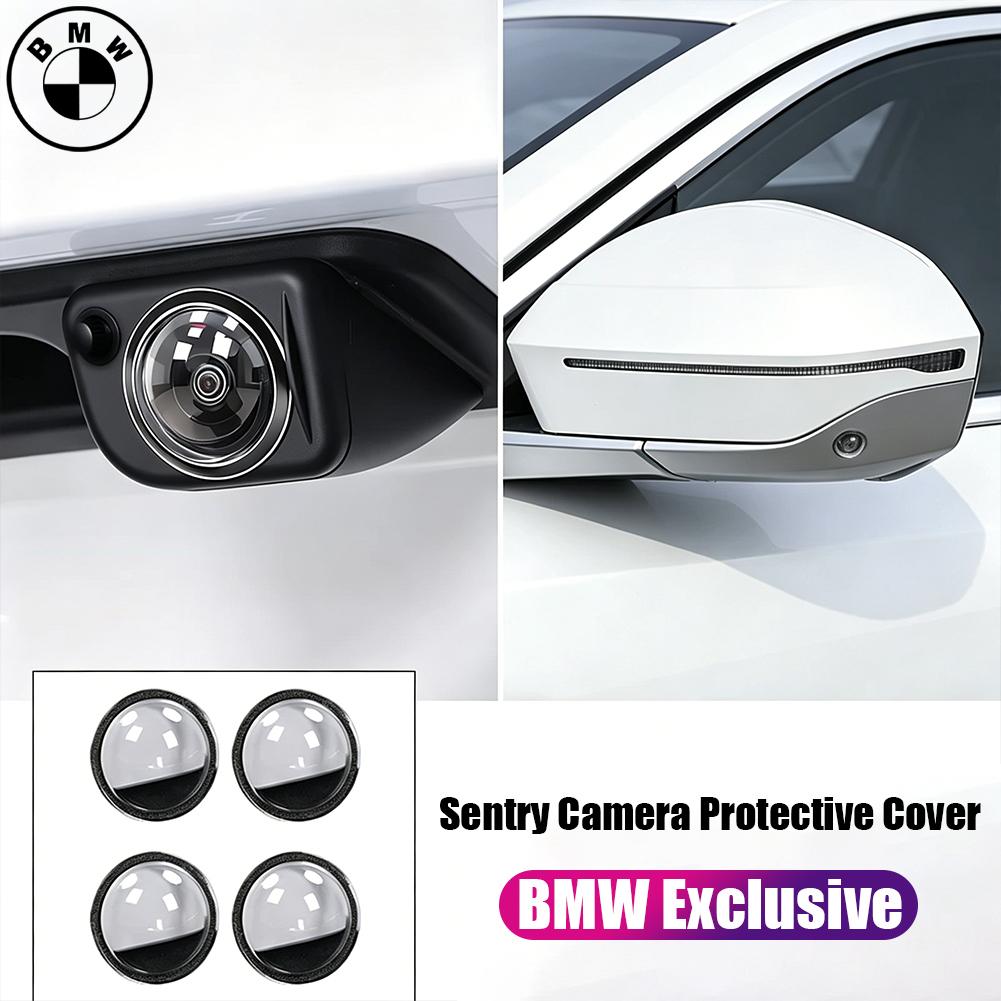 2/4Pcs Car Camera Lens Protective Cover 360 Panoramic Reversing Guards Accessories Stickers For BMW G80 G06 G07 G42 G14 G15 G16 dnsh52