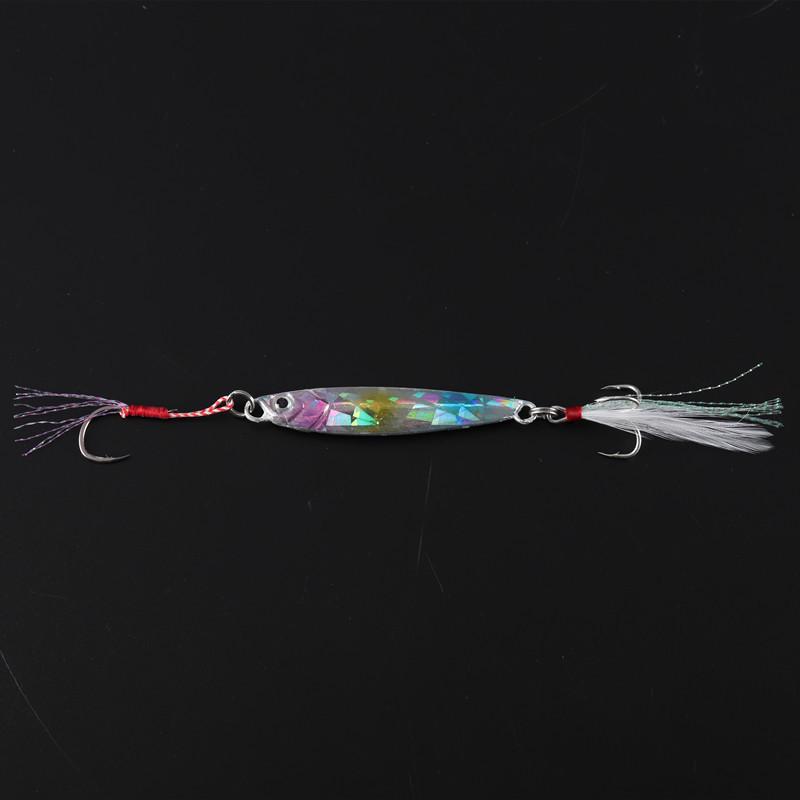 Nanyou Night Glow Trolling Jig 10cm 80g - Ocean Shore Casting Fishing Lure