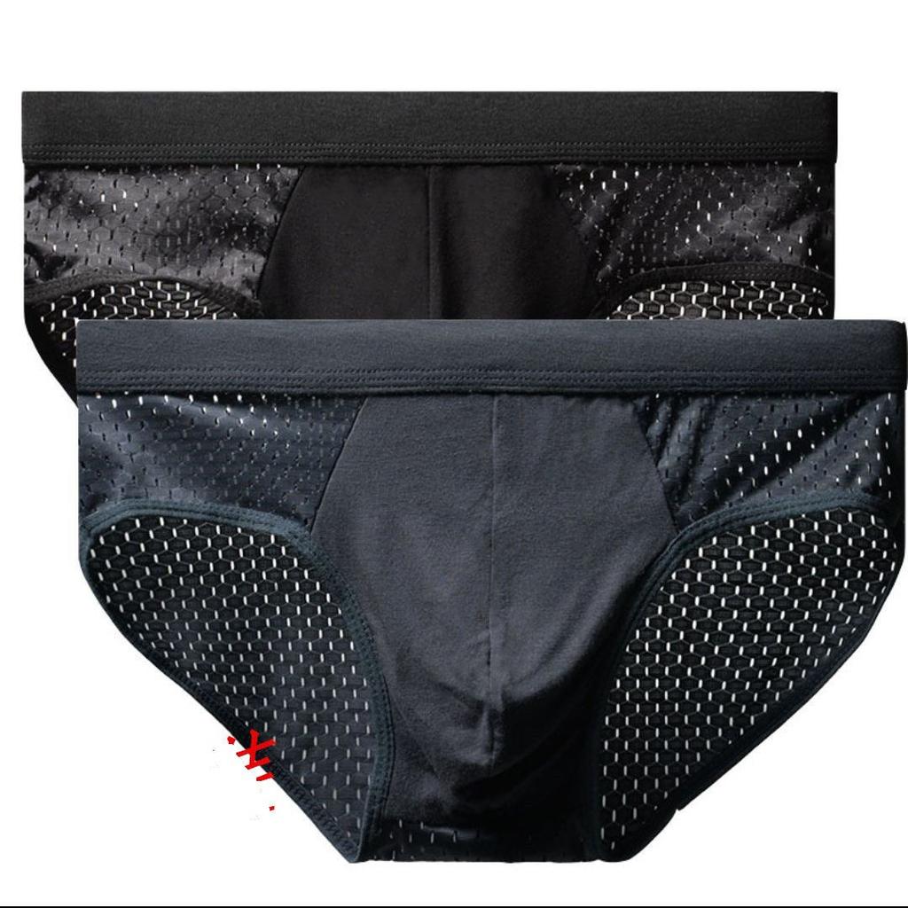 Quick Drying Mesh Mesh Ice Silk Men's Triangle Underwear Men's Modal Breathable Underwear