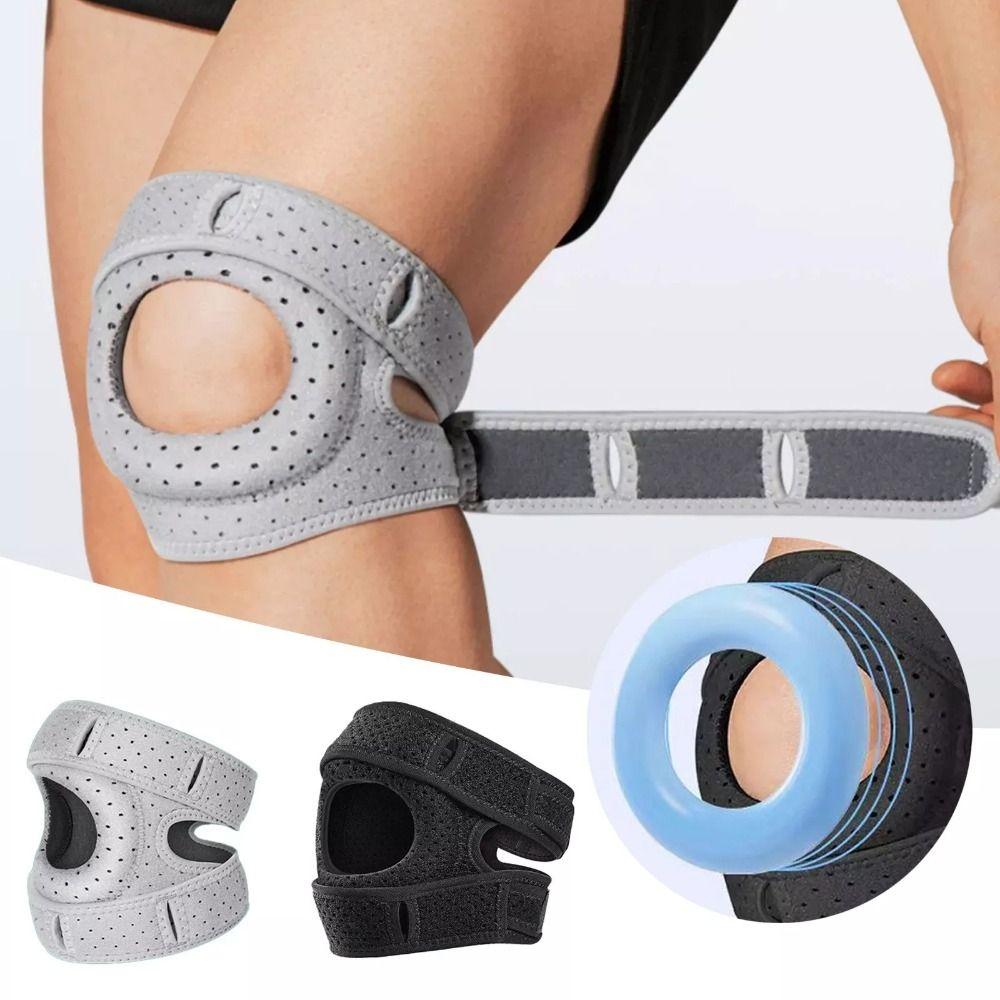 

Поддерживающее снаряжение Наколенник Улучшает стабильность суставов Защитник колена Новые спортивные наколенники серый