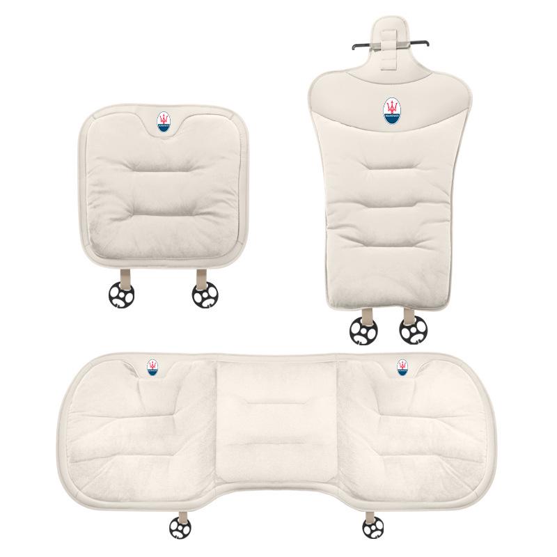 Zimowa flanelowa poduszka na siedzenie Maserati Ghibli/Levante