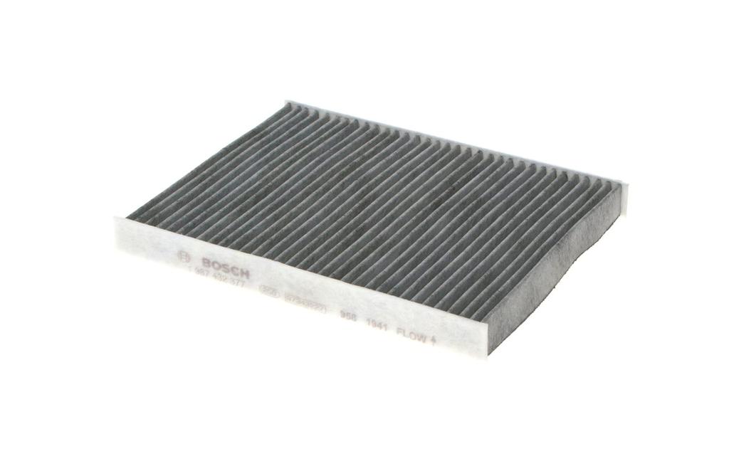 BOSCH Cabin Filter Plus for Imported Air Conditioning FIAT 1 987 432 377 (Deodorizing Type) Cars, Filter,