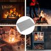 Fireplace Grate Ember Retainer Heat-Resistant Simple Installation Universal Ember Retainer Fireplace Grate Accessories