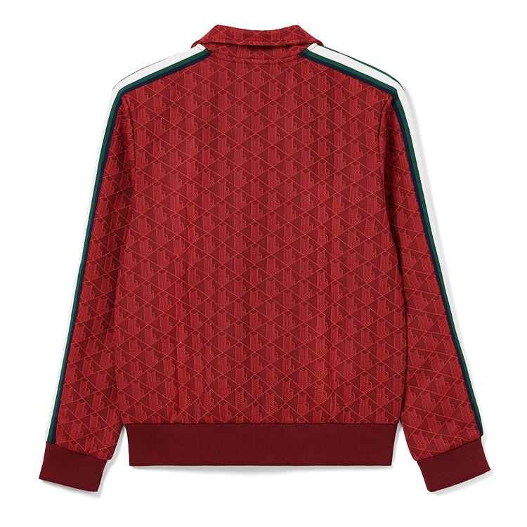 Lacoste Patterned Zip-up Sweatshirt SH1368