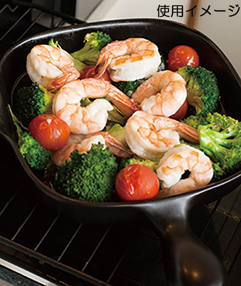 Offener Feuer Grillpfanne Quadratisch Banko-yaki 10-613